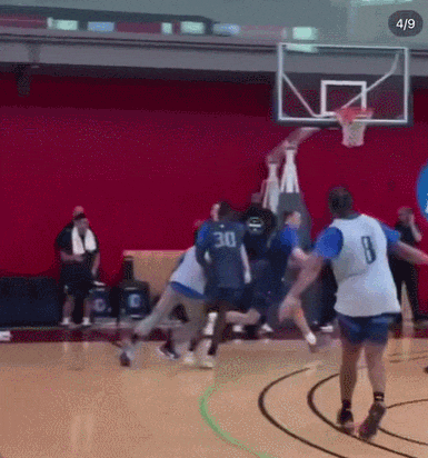 No！浓眉哥胖成球！独行侠天塌了......